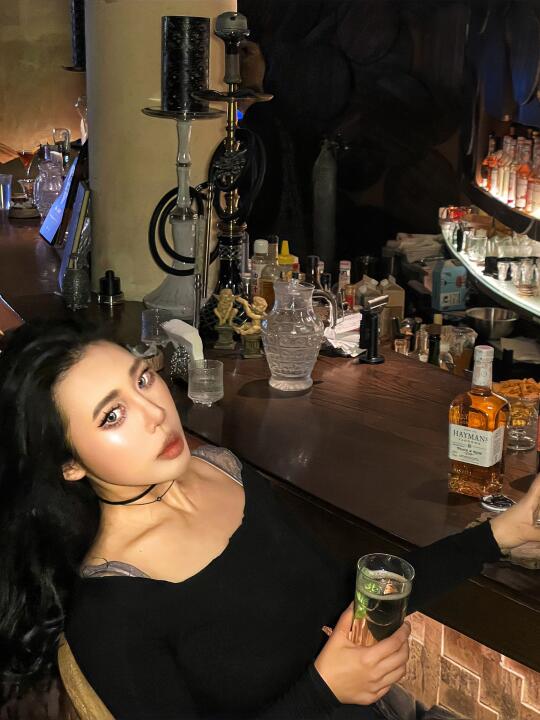 一个撸铁女的微醺日