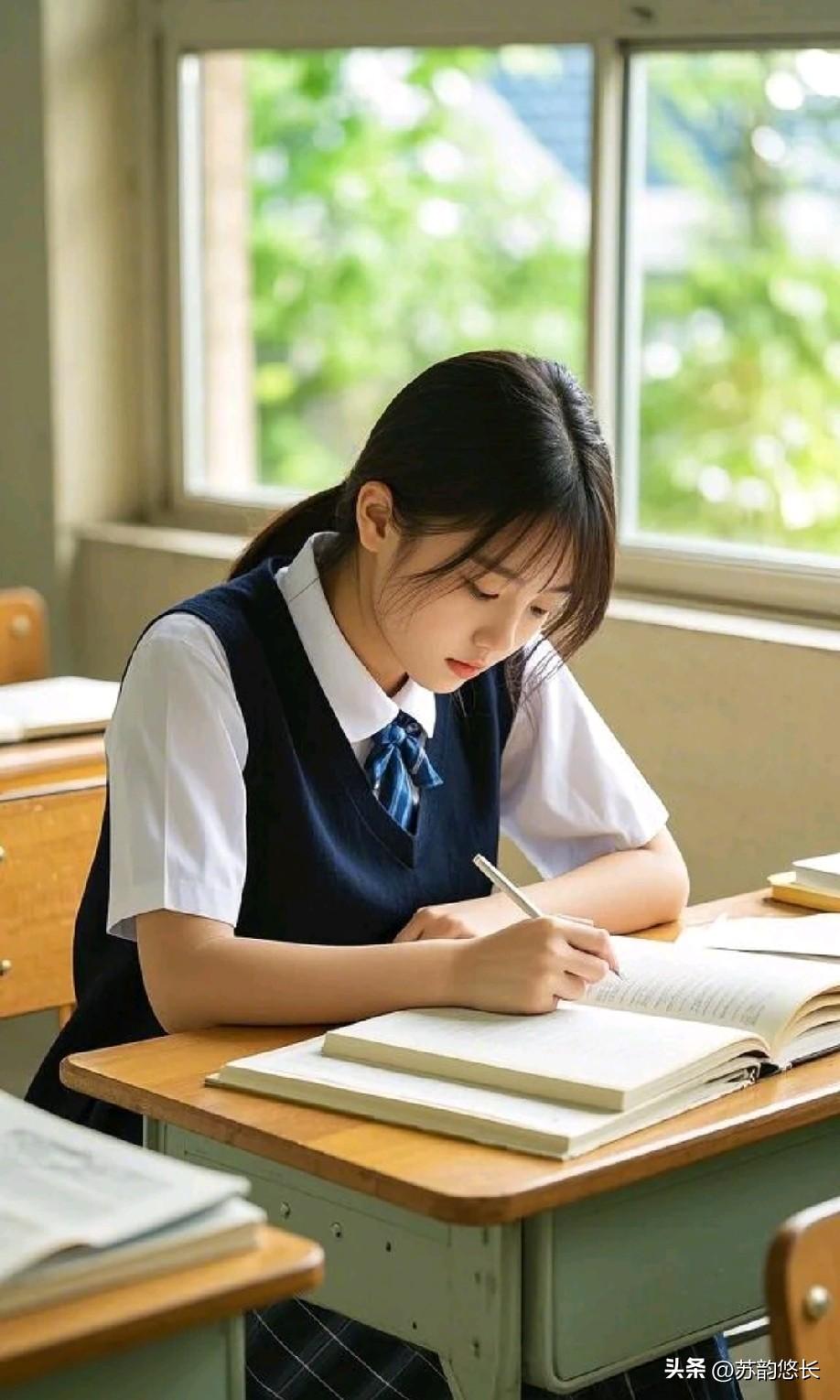 上了高中你才会发现，
现在高中5大滑稽现象：
1、95%的普通学生根本突破不了6