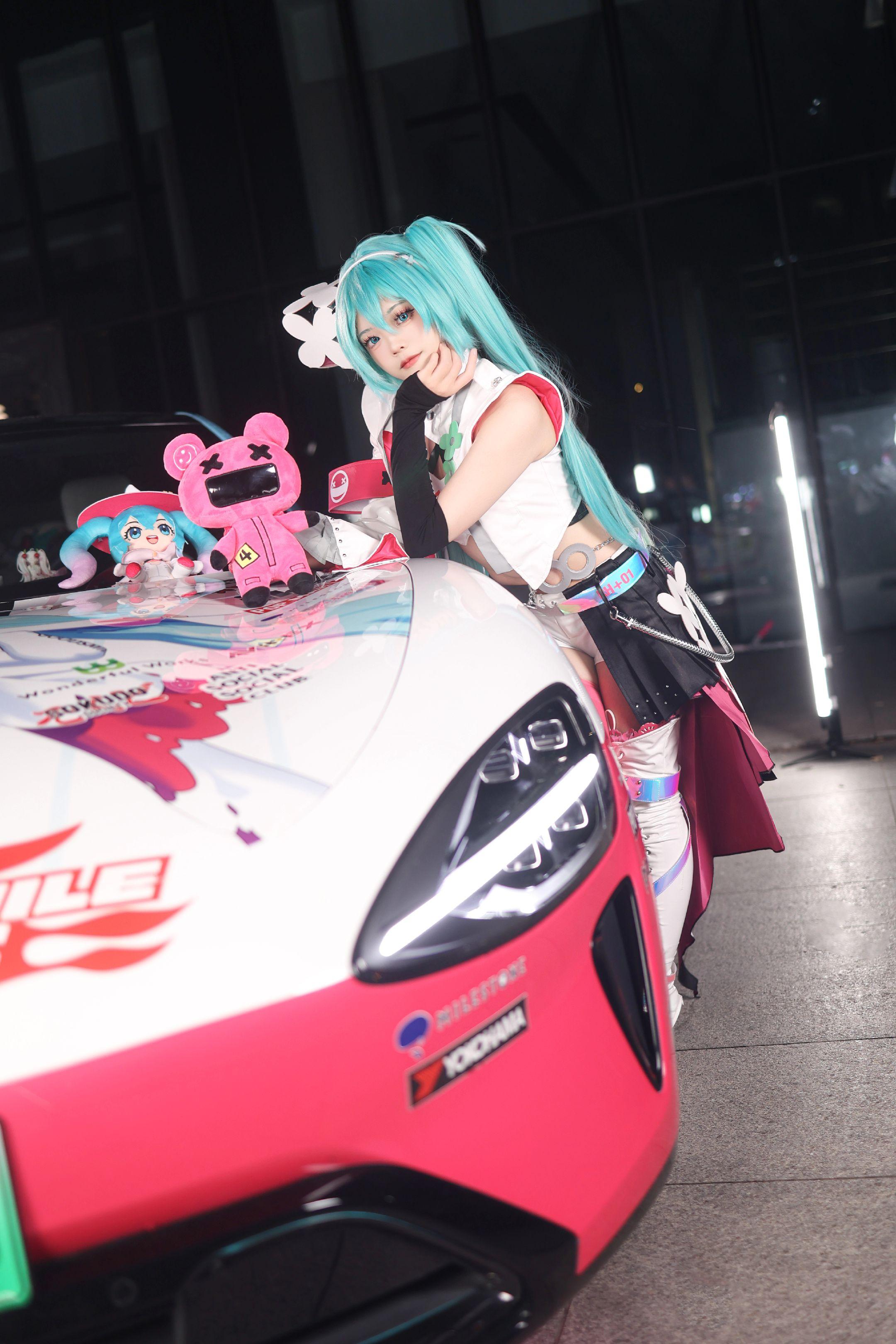 是赛车miku🏎️！！ 萤火虫动漫游戏嘉年华广州站35th返图  出...