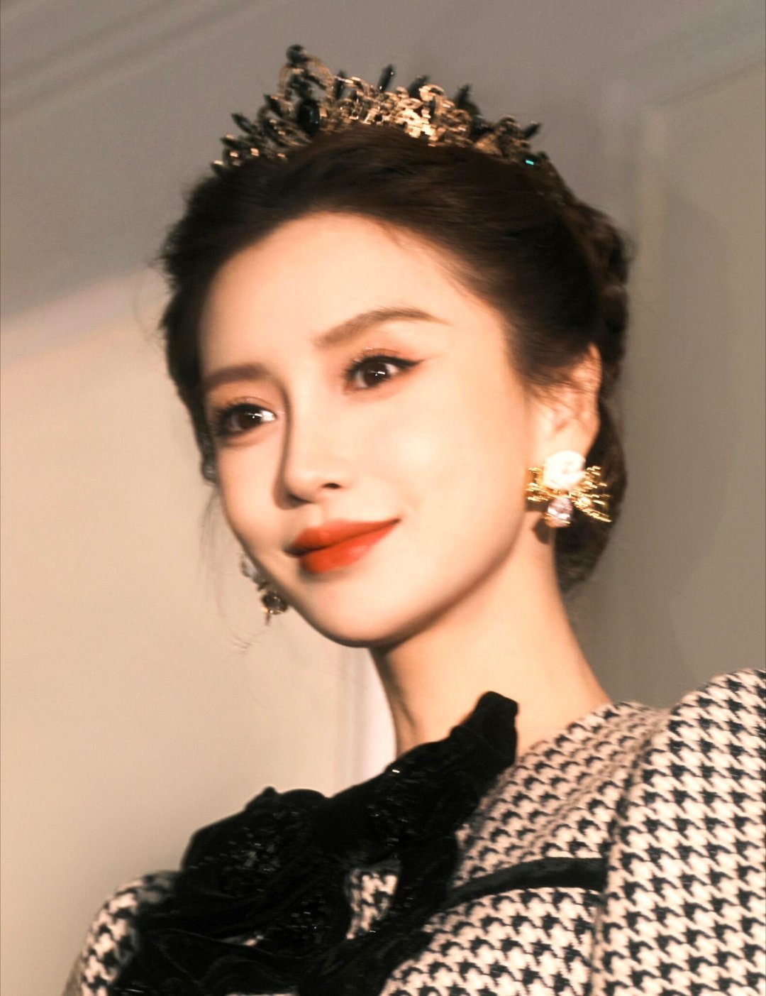 完全就是王室公主照进现实即视感Angelababy  杨颖 混血美人 