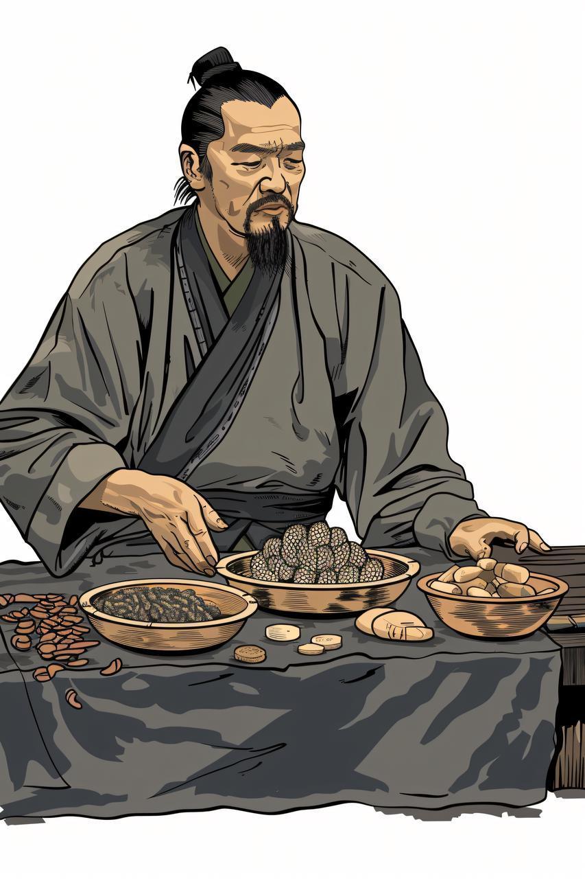 明朝传奇故事

明朝妖事一箩筐
（一）
医生陈生，一天正在房间内配药，突然听到房