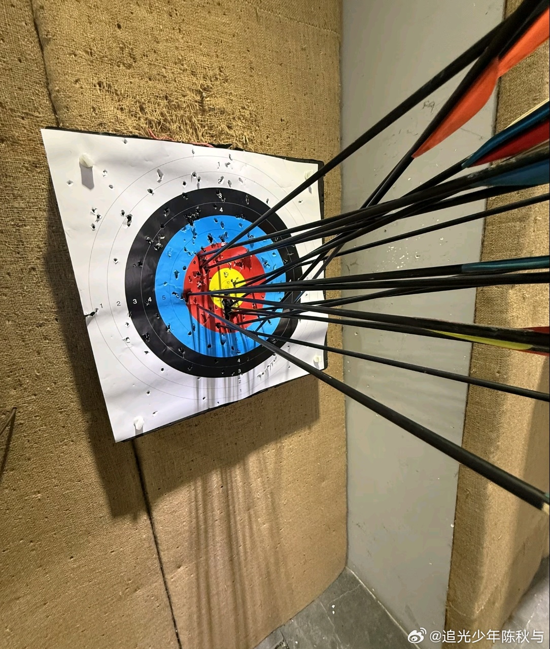 居然有拍照专用箭射一天箭不就为了一张图吗老板是懂客户需求的校园共创计划你好春天校