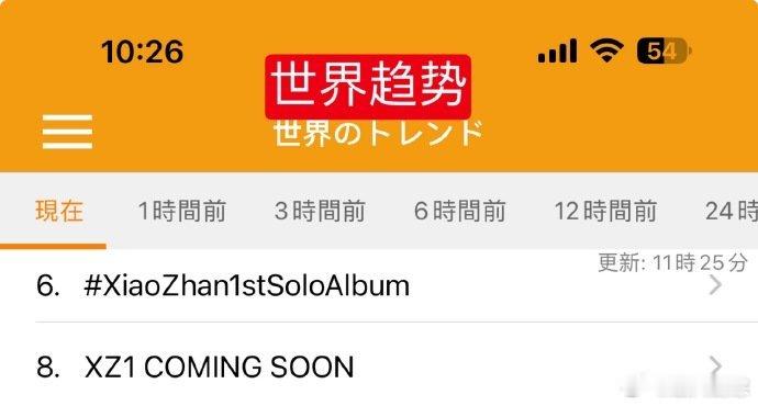 肖战首专《我们》火速登上世趋6，万众瞩目 ​​​