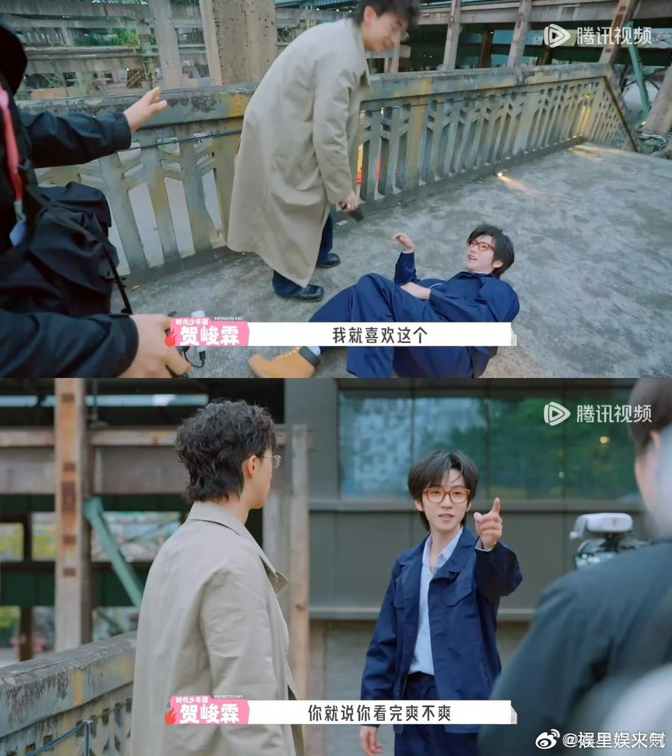 贺峻霖贺峻霖首次演短剧 🥊沉浸式诠释角色，打戏场面真实自然，初次尝试短剧就展现