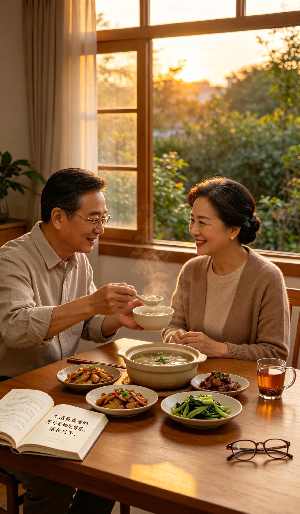 我们一生都在追逐，到最后才明白，生活最重要的不过是知足常乐，活在当下。
钱财够用