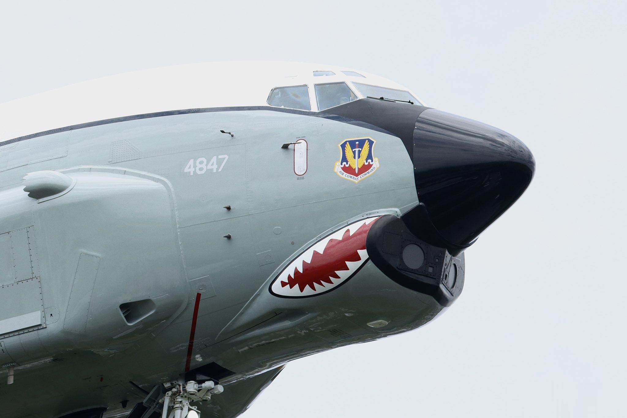 RC-135U (64-4847)机头特写#武器装备[超话]##航空[超话]# 