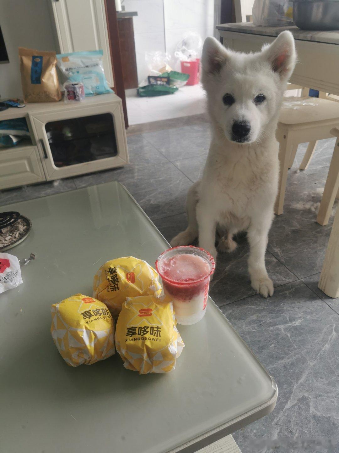 你爱我我爱你周三阴天快乐！！！本周的三汉堡圣代套餐，六月了，我渝这不到30的气温