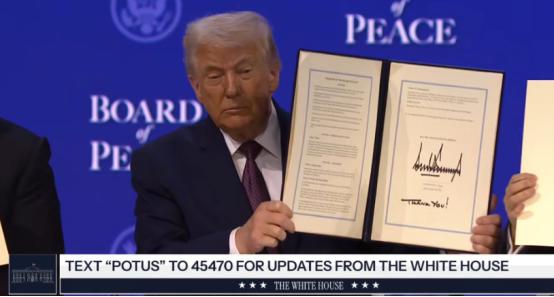 今天参加特朗普“和平委员会”启动仪式的国家是：美国、阿根廷、沙特、土耳其、匈牙利