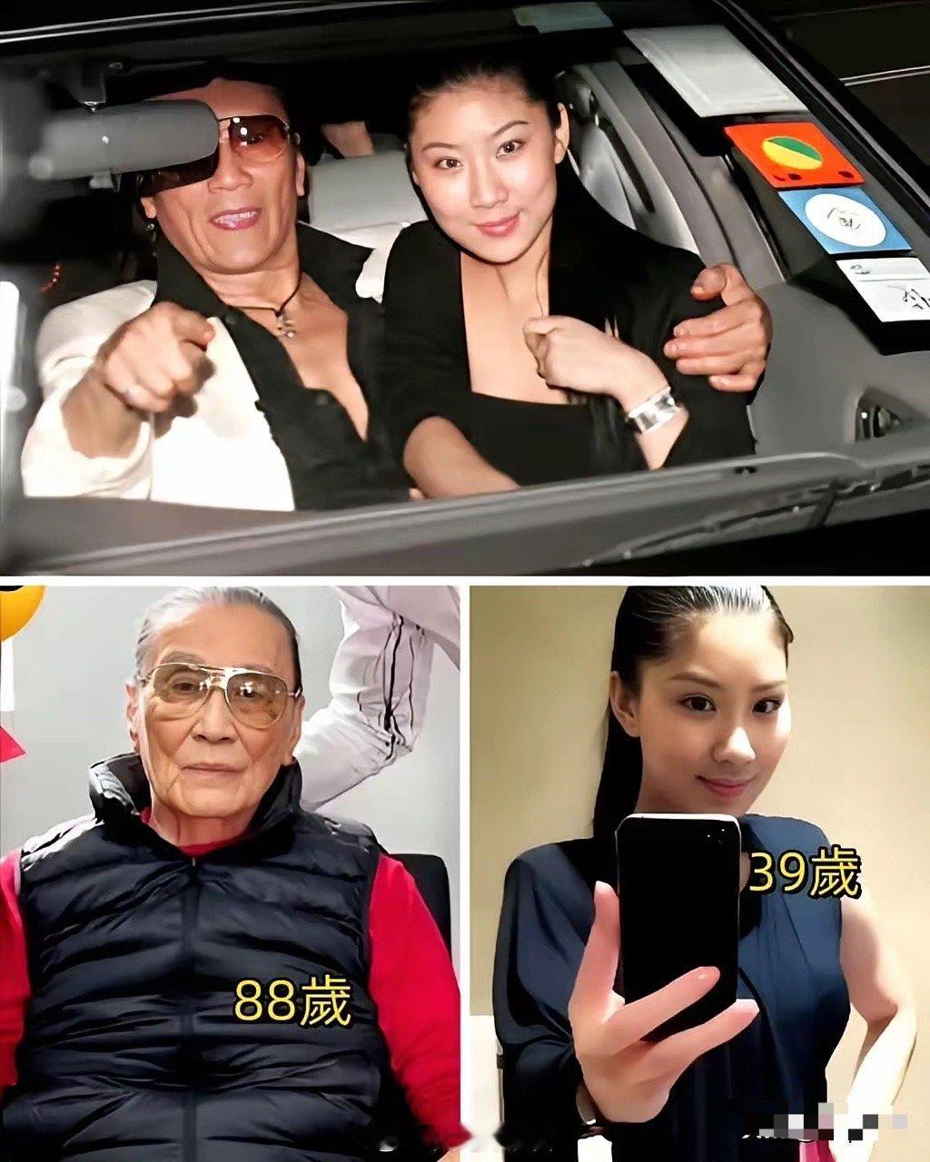 谢贤70多岁的时候还保养得挺好，88就真的不能看了 ​ ​​​