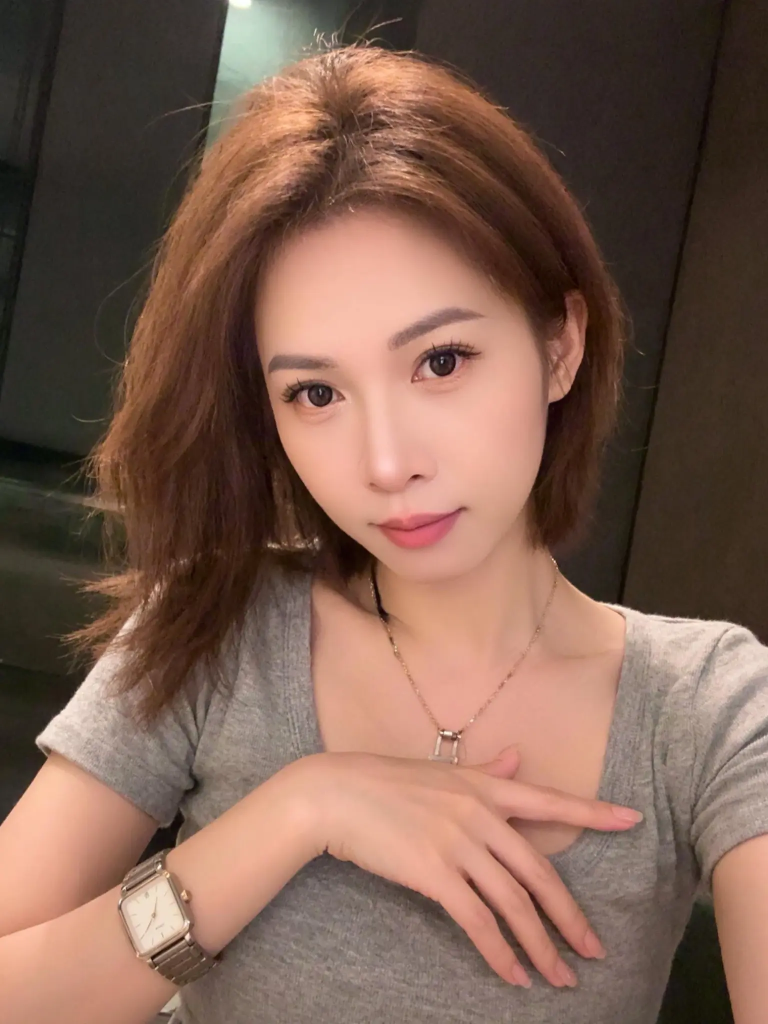 纯欲感短发 短发yyds 短发也能很性感 招人喜欢的女生