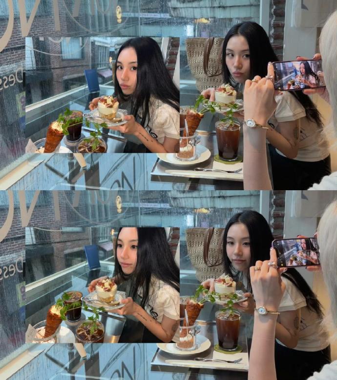 【孙彩瑛 somi】好想和闺蜜出去玩一天就得到这么多潮流美照 