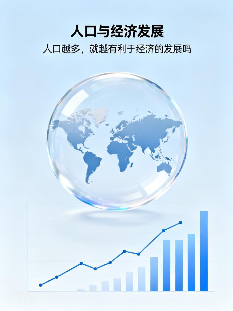 人口越多，就越有利于经济发展吗？这可不一定。
从积极方面看，人口多意味着劳动力充