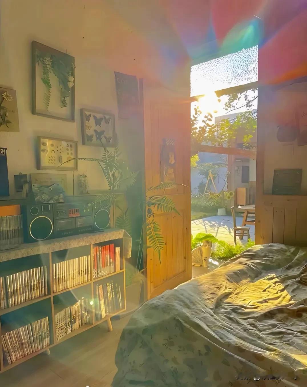 什么样的人会喜欢这种房间啊，看到这种房间就感觉特别治愈，住在里面什么烦恼好像都没
