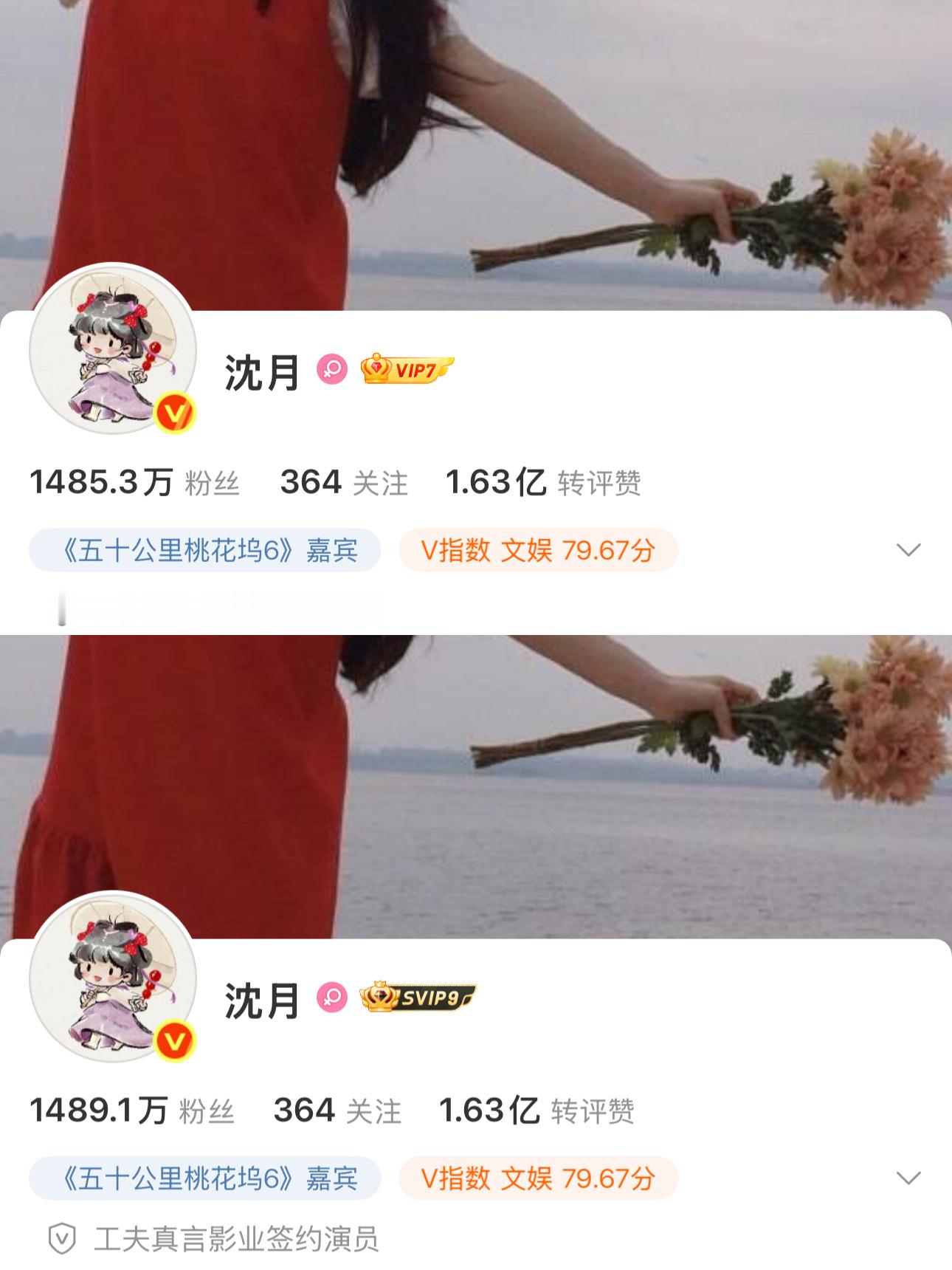 我快不行了沈月开始涨粉了沈月涨粉了沈月开始涨粉了