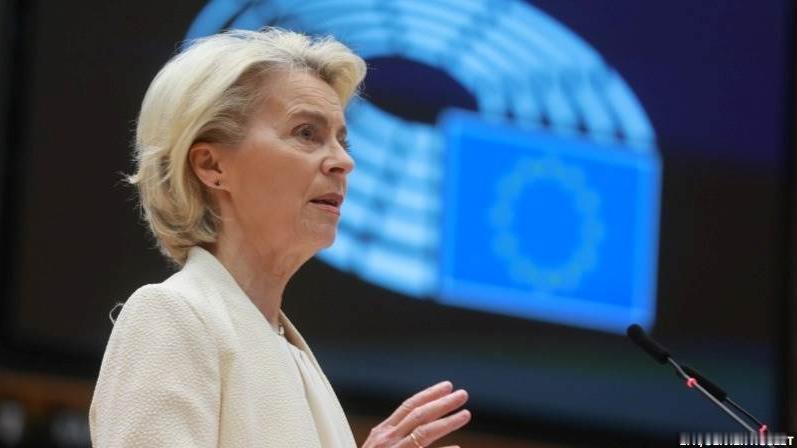 冯德莱恩：欧方愿与美乌携手巩固和平谈判进展
欧盟委员会主席乌尔苏拉·冯德莱恩表示