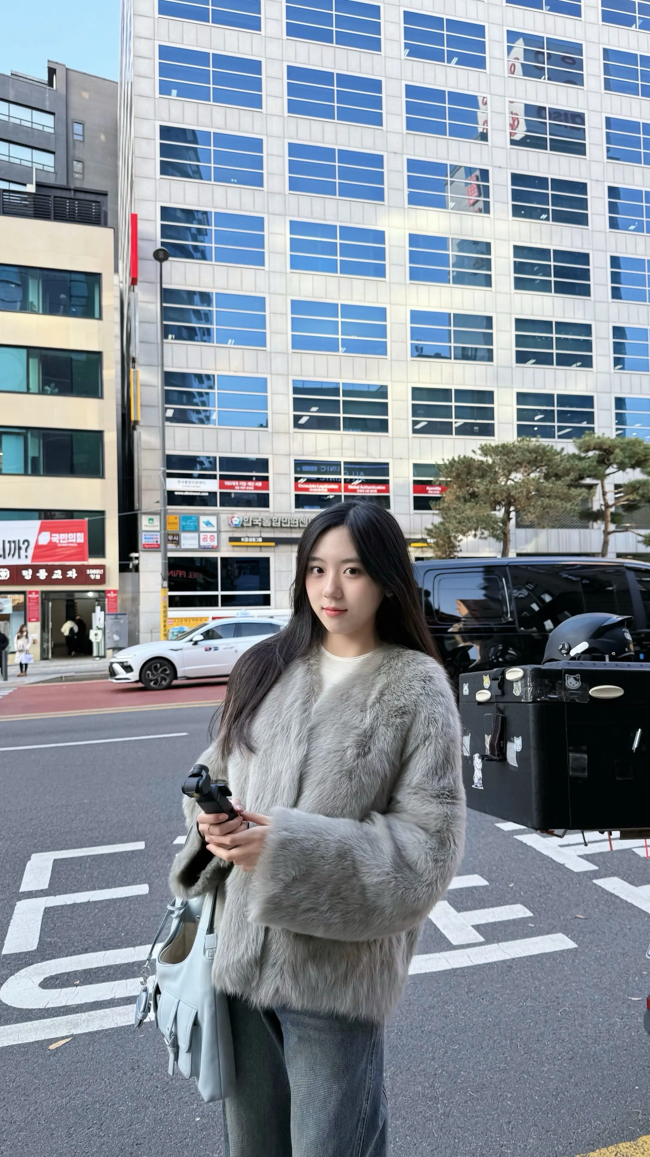 十二月的首尔🩶❄️。