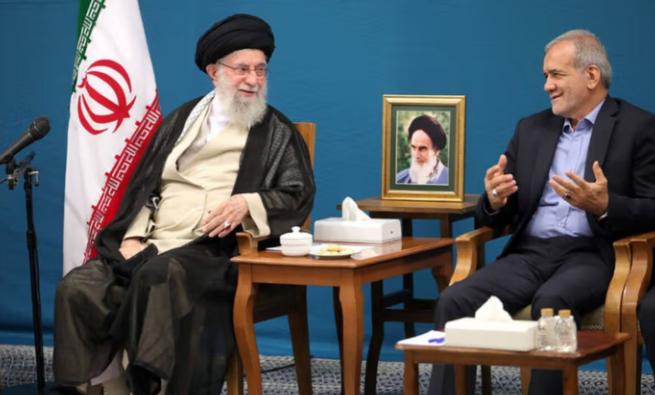 以色列第14频道今天突然爆出一个大料，说伊朗的情报部门截获了一段总统佩泽希齐扬和