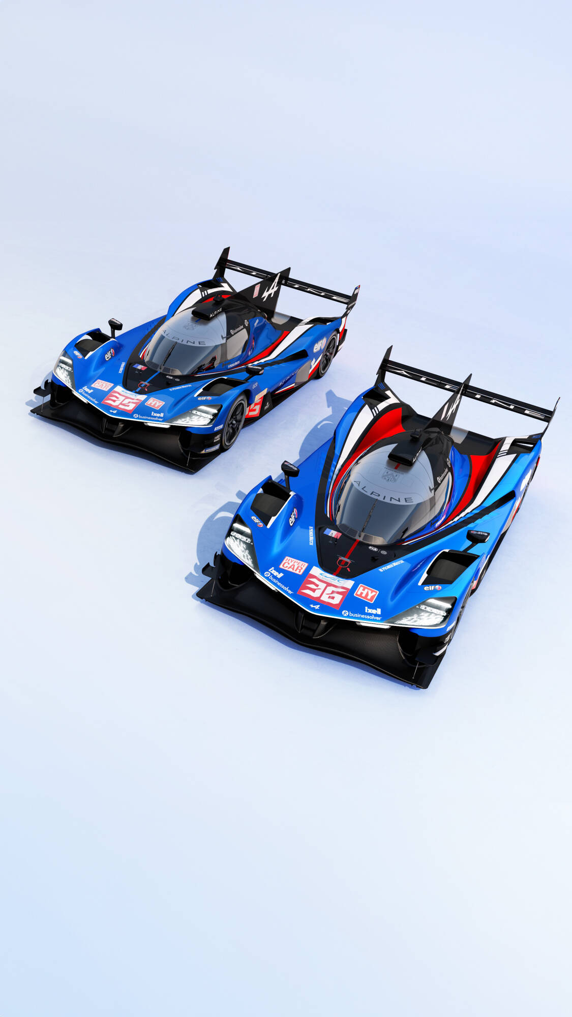 2025  WEC  Alpine A424🇫🇷条纹新涂装和车手阵容舒马赫留