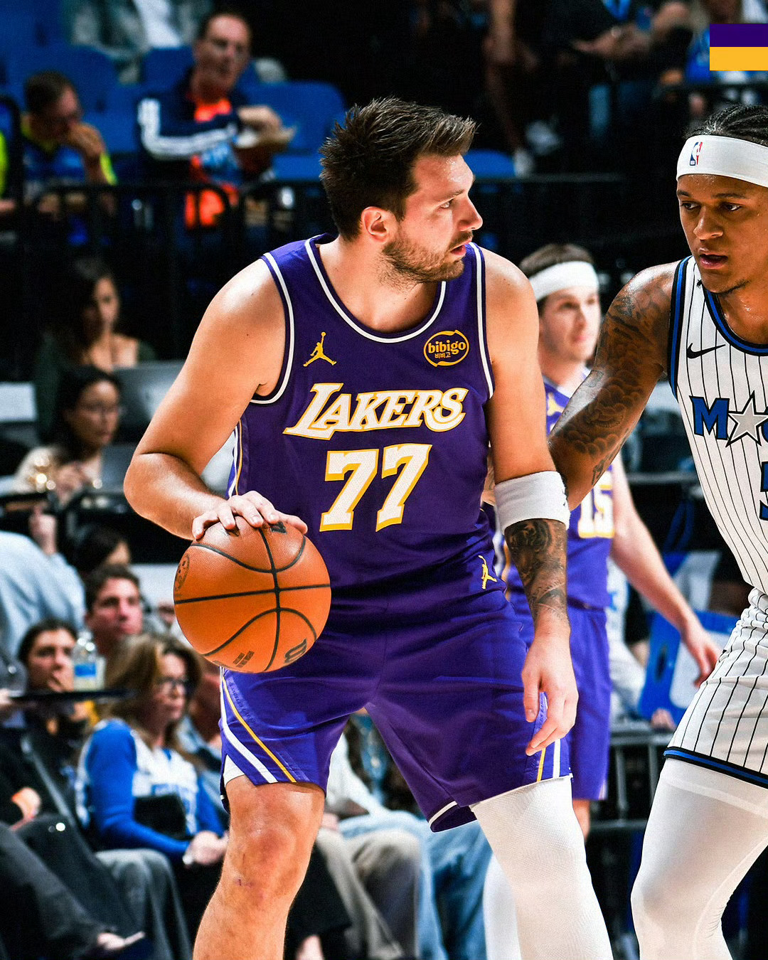 Shams：联盟已取消东契奇的第十六个技术犯规，他明天可以出战。湖人战胜魔术