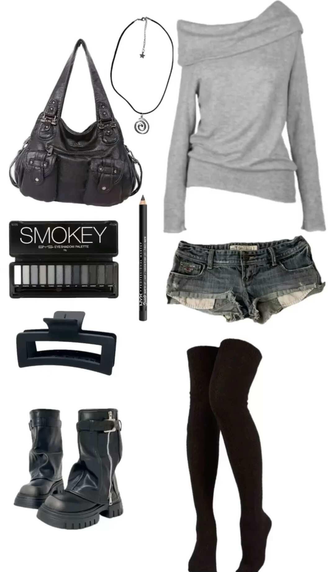 Daily outfit
穿搭灵感 日常穿搭 古早