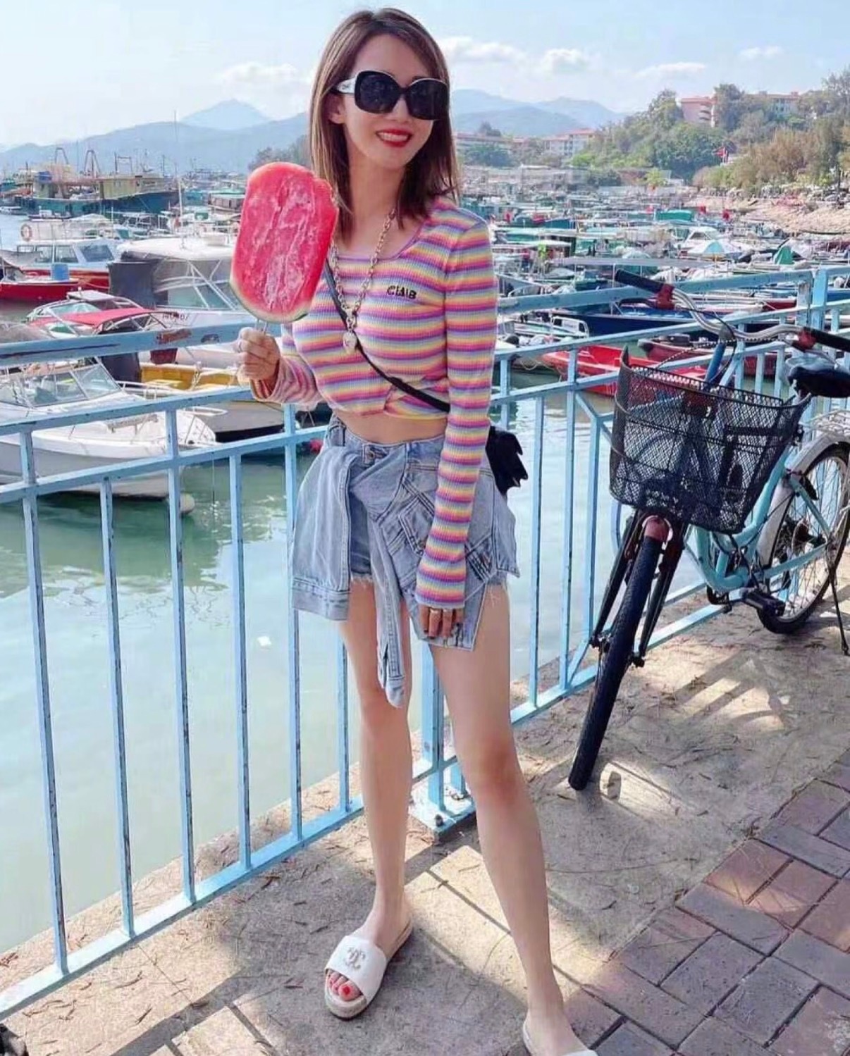 【人像摄影】演员李念。41岁李念和14岁女儿跳舞 ​​​