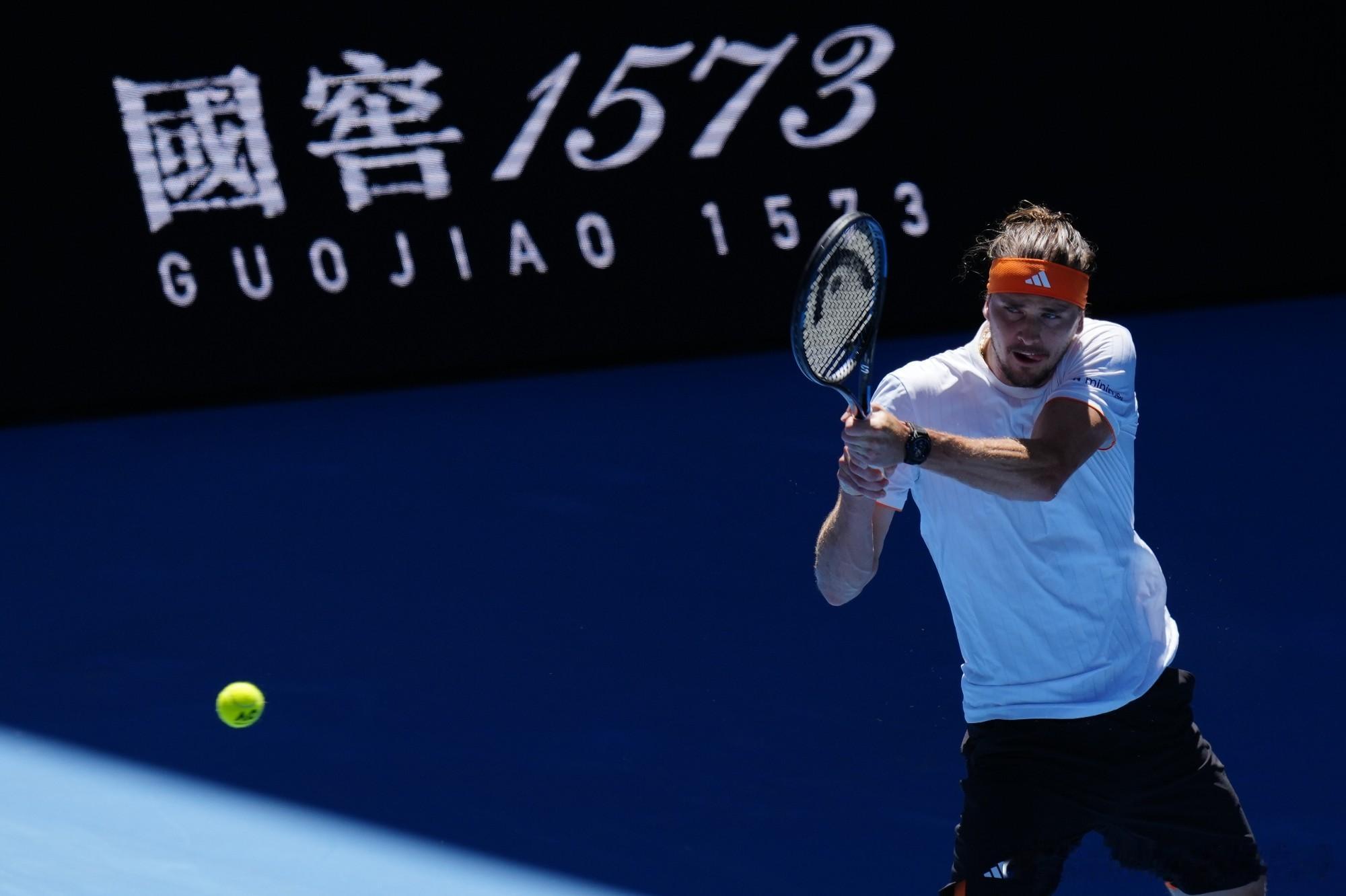 阿尔卡拉斯vs兹维列夫5小时15分钟决胜盘5-5平澳网2026