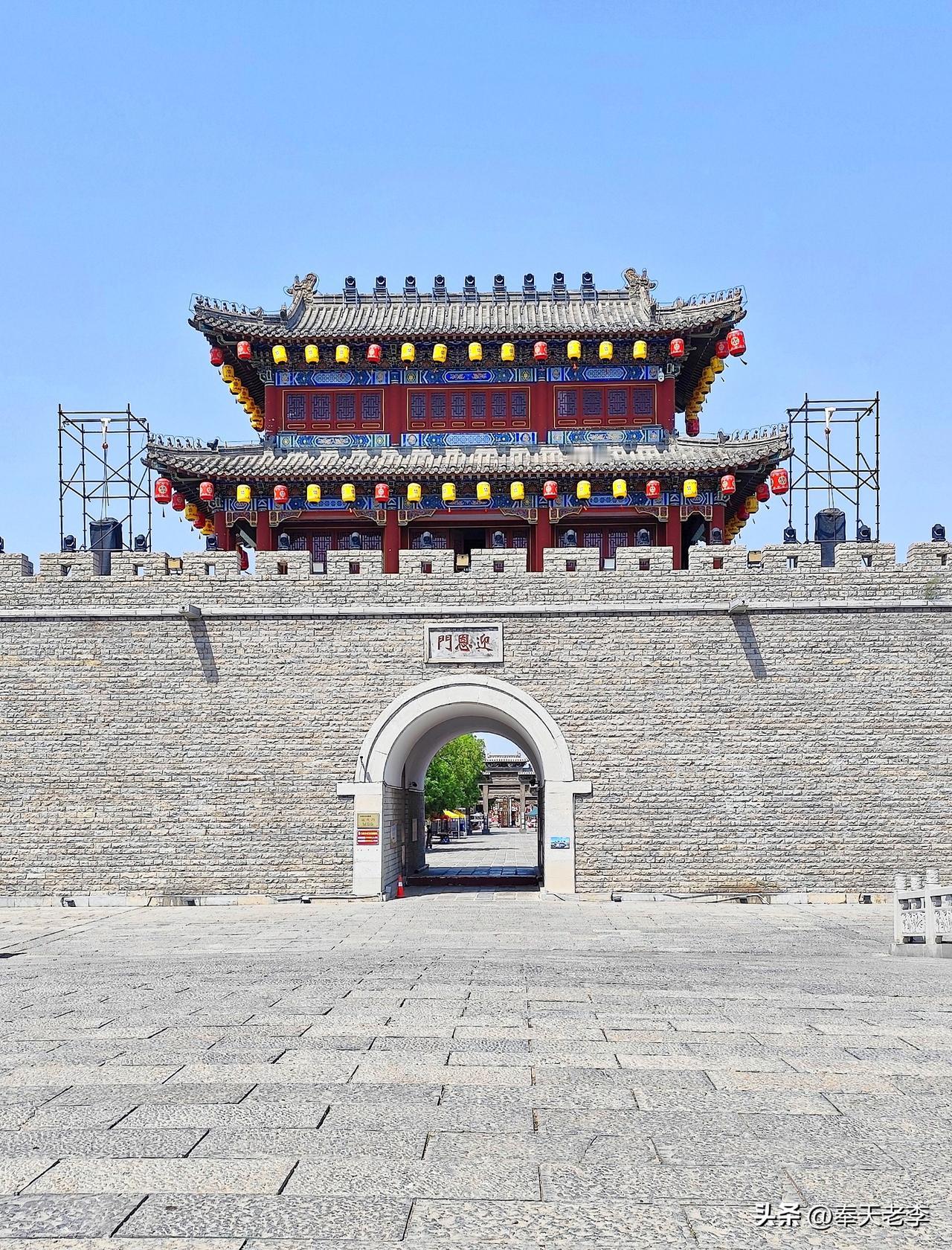 镜头中的无棣古城。
无棣古城位于山东省滨州市无棣县境内，其历史悠久，人才辈出。曾