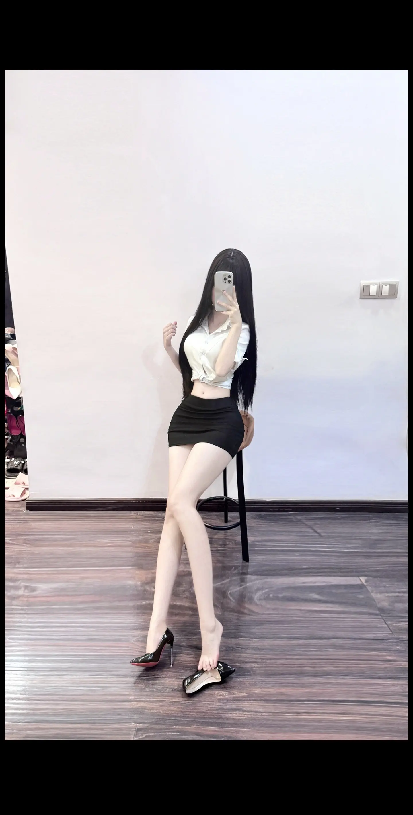 御姐 甜御 制服 大长腿 高跟鞋