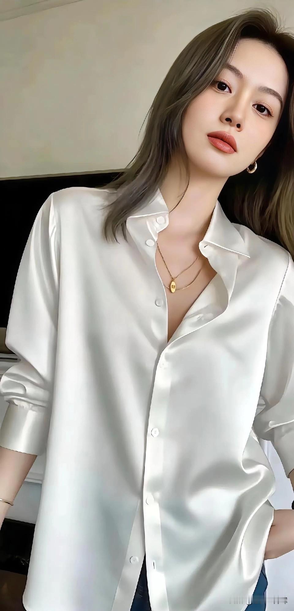 清冷优雅，自带松弛高级氛围感。