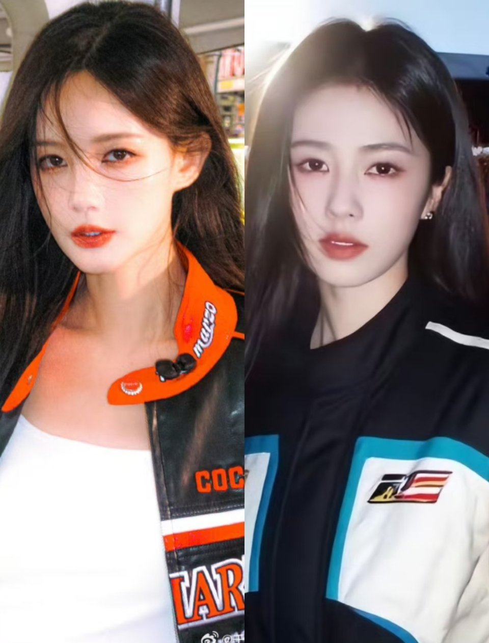 白鹿和李一桐真的好像啊 内娱双生花完全分不清啊.. 