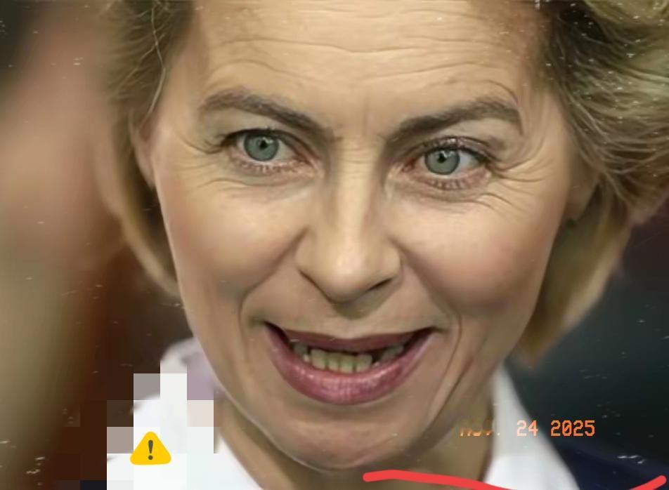 别看，至少别仔细看。否则你会相信超现实的传说是真的。
冯德莱恩不允许乌克兰做出任