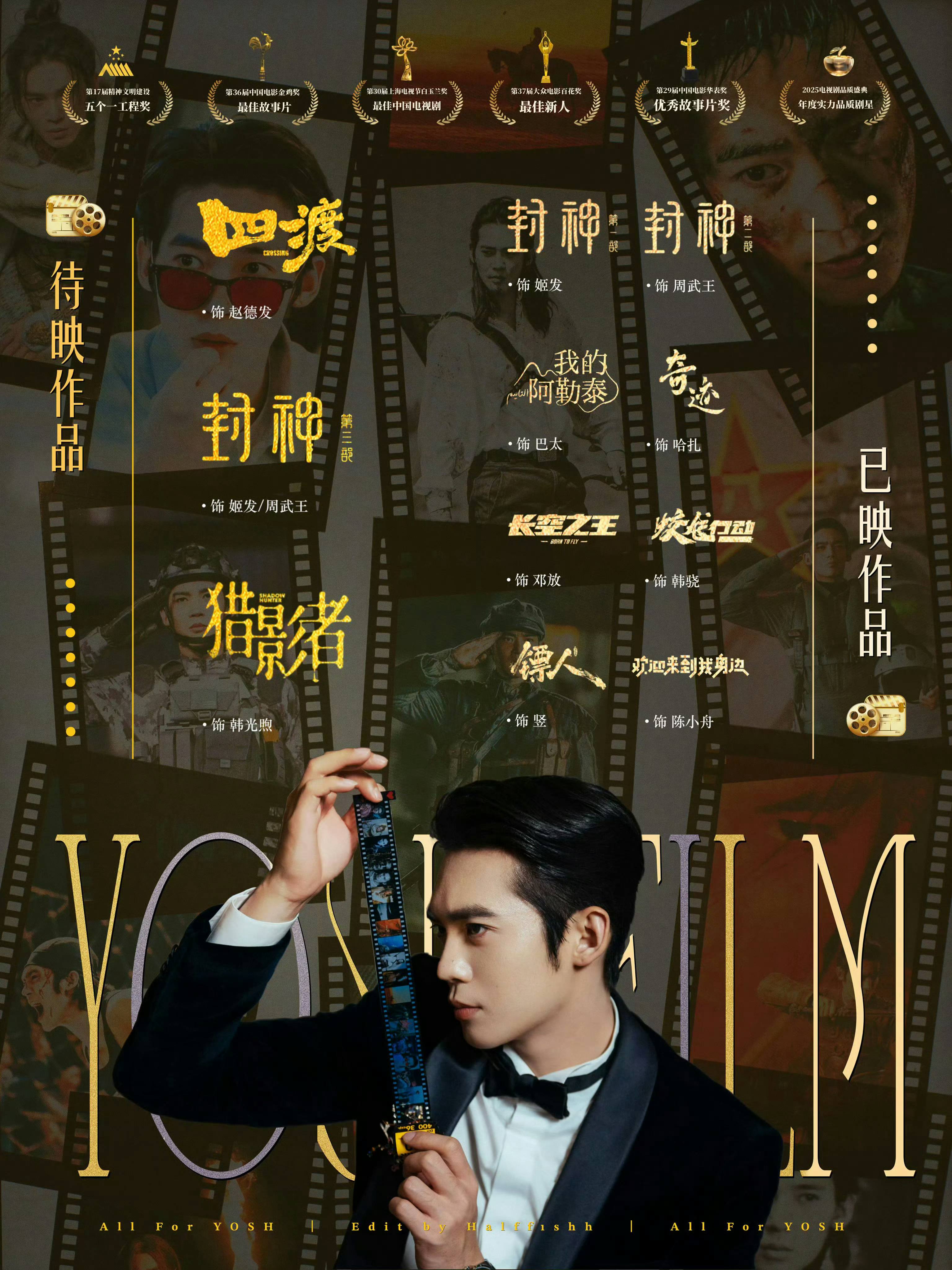 于适银幕首秀三周年 于适银幕首秀三周年，这三年果然成绩斐然，参演票房居然破百亿，