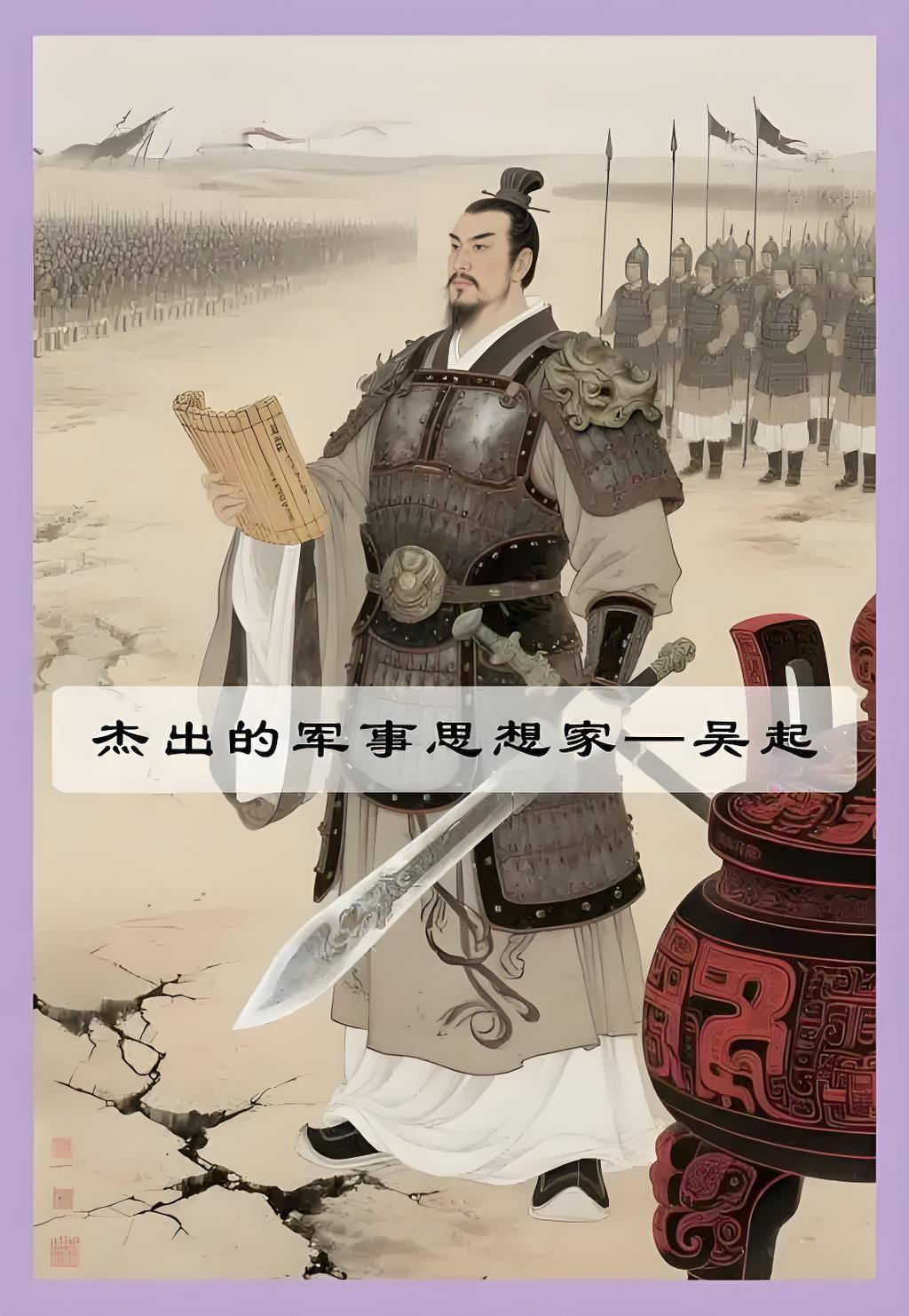 你敢信吗？能和兵圣孙武齐名的兵家亚圣吴起，竟是战国唯一出将入相、军政两界都封神的