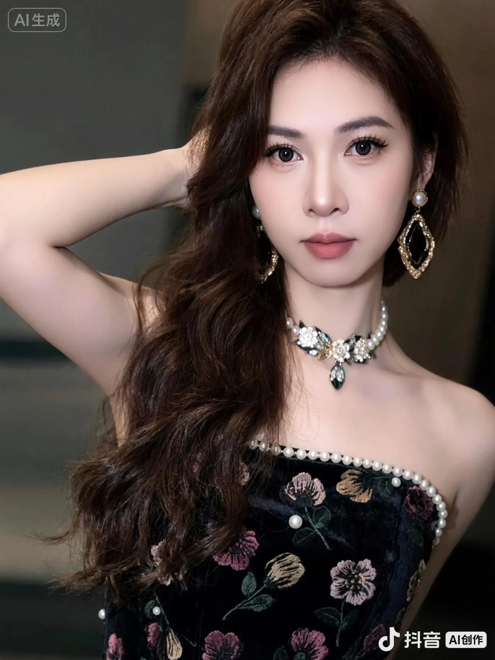 御姐范儿十足 优雅露肩礼服造型 精致造型风 优雅露肩风格 露肩装造型