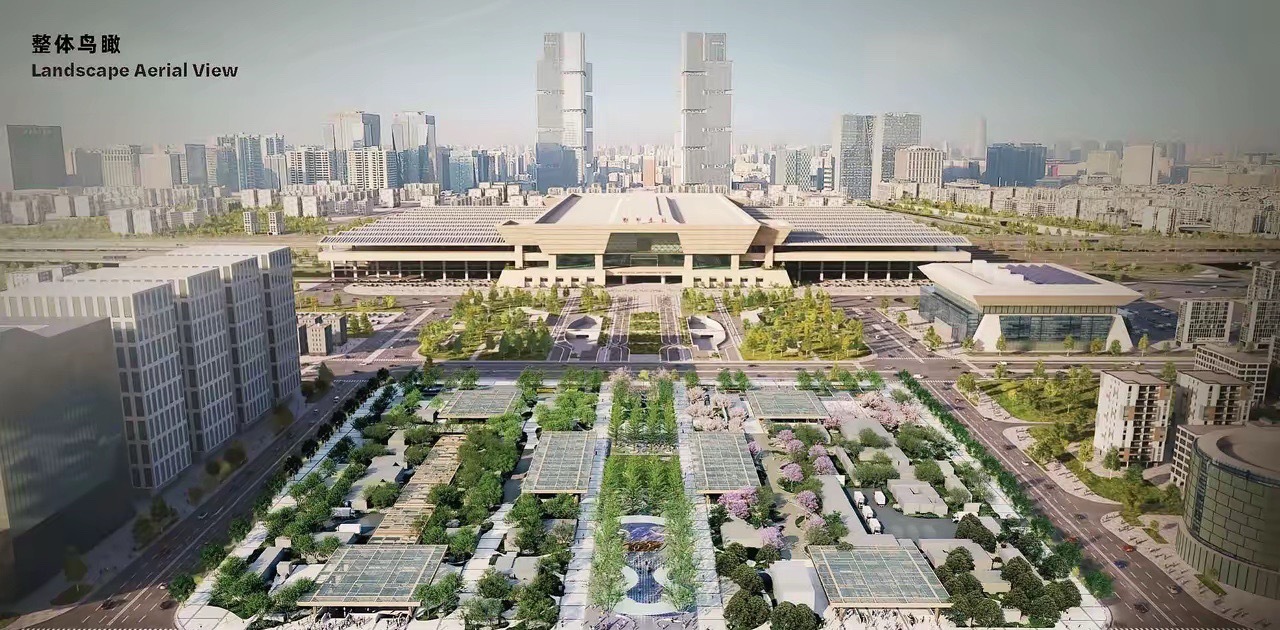 既然是给郑州的一件礼物，那么郑州必然也不会让它失望。从效果图也不难看出，设计的很