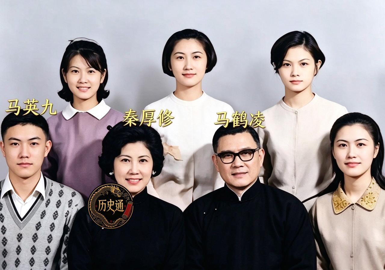六十年代末的台北。一家七口挤在镜头前：前排坐着母亲秦厚修、父亲马鹤凌，浓眉大眼的