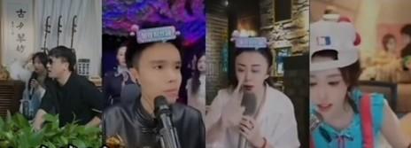 二饼和力哥在PK时意外遇见了媛媛，三人许久未见，因这场PK意外同框。二饼未发一言
