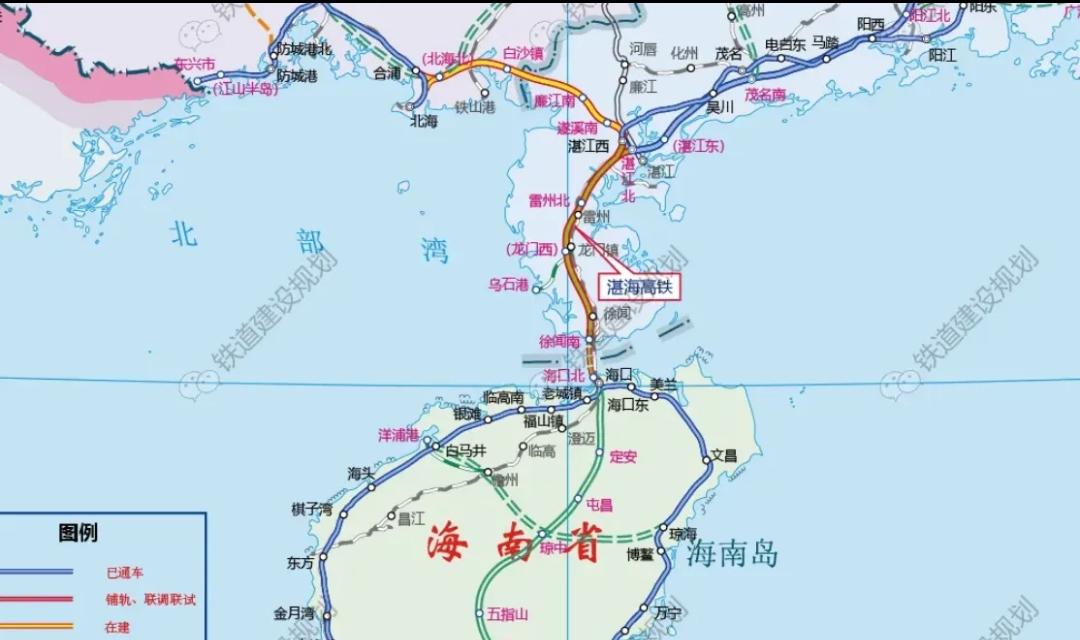 31.2亿！湛海高铁轮渡招标砸下，6艘巨轮设计启动！

广东段已动，海南环评刚开