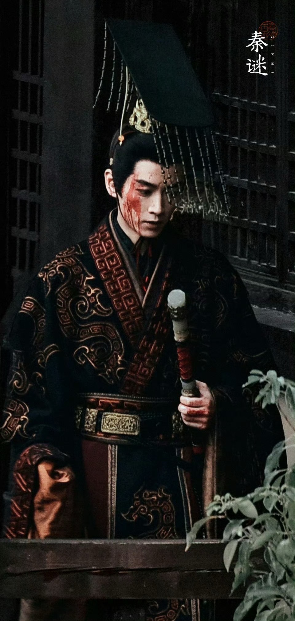 陈晓嬴政造型路透 陈晓完全天选古人，帝王之相