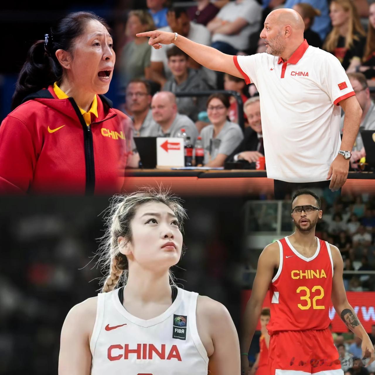 🇨🇳男篮VS🇨🇳女篮年薪对比一览，现役男、女国家队各13人：

乔尔杰维