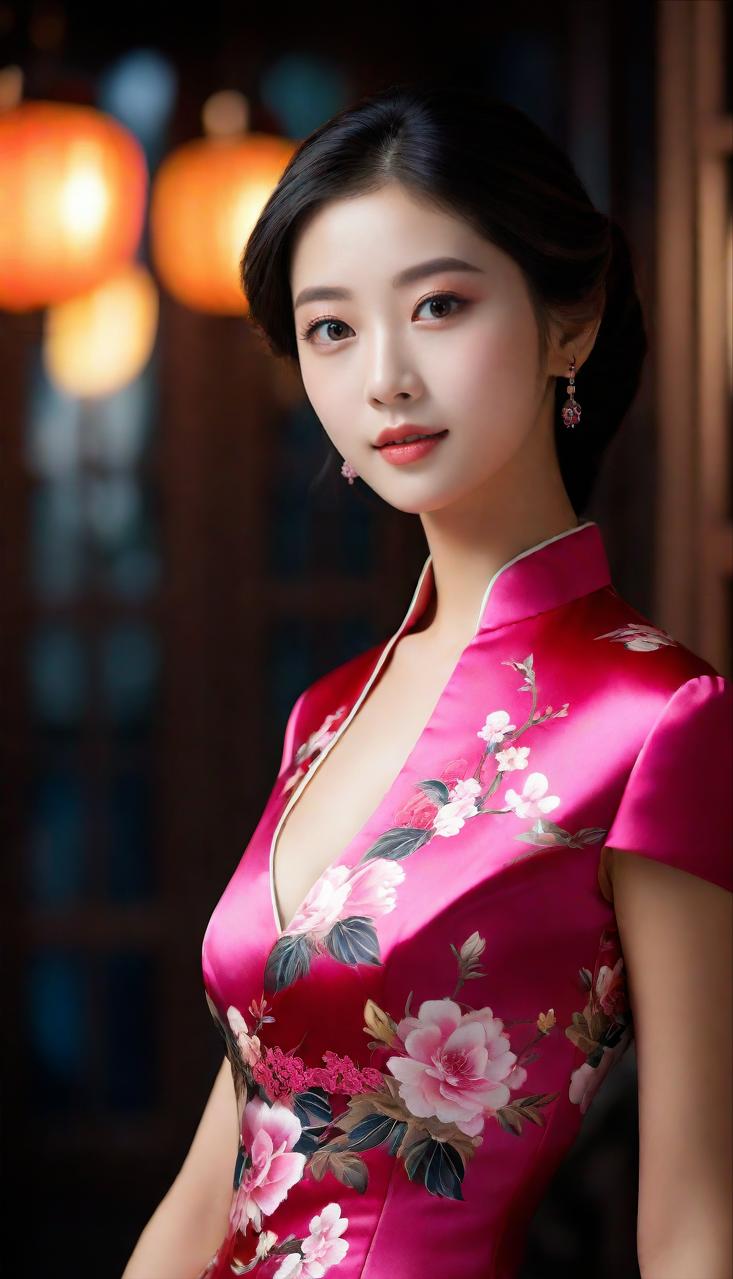 夜幕低垂，星河未醒，
烟火在寂静中绽放，
如流星划破长空，
留下绚烂的轨迹，
在