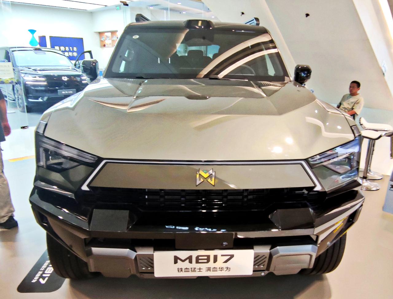 东风《猛士M817》硬派SUV
   猛士M817是东风与毕为联手打造的，大型豪