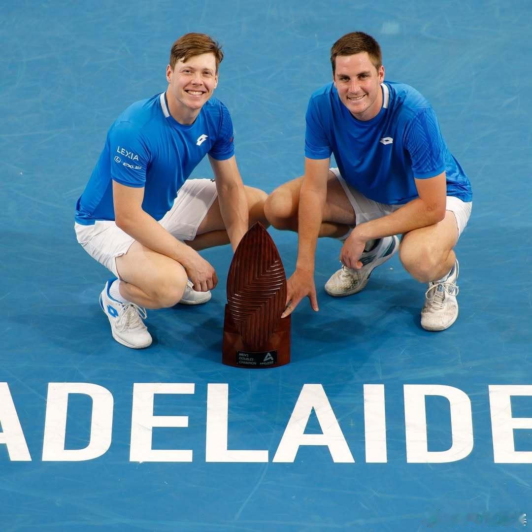 本周两站ATP250 双打冠军🏆⭕️ 阿德莱德网球国际赛📍澳大利亚·阿德莱德