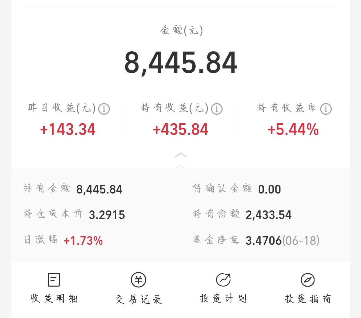 本金八千、求稳的打工人买基金，我一直守着3条大白话原则，踩坑踩出来的：
 
✅ 