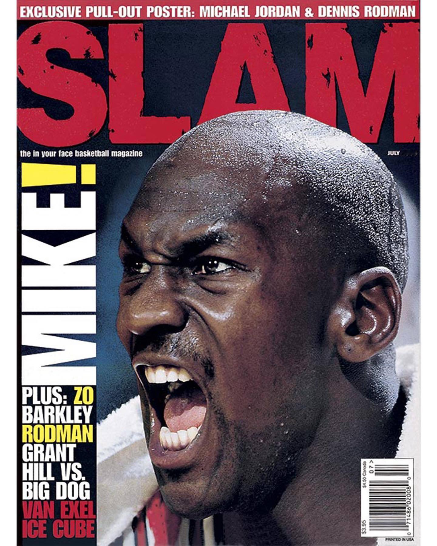 那些年，乔丹登上的《SLAM》杂志封面！ ​太经典了！ ​ ​​​