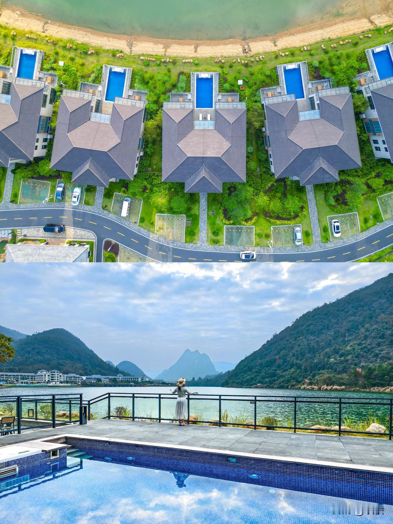 逃离冷空气！在广东版“小巴厘”泡进山湖风景里♨️

最近广东终于成功入冬❄️，和