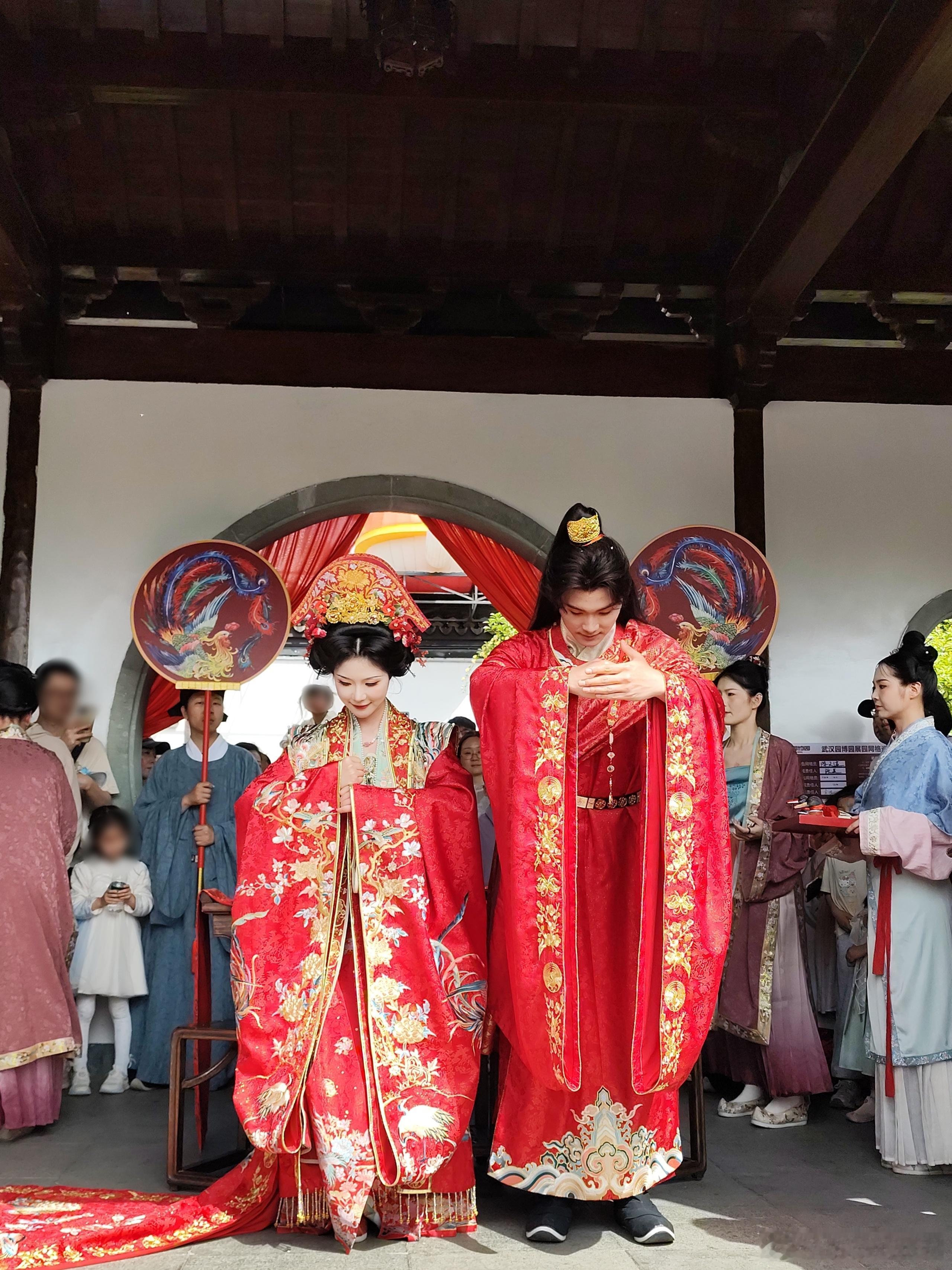 武汉春天的快乐，被园博园承包了❗️武汉旅游攻略园博园花朝节💐把中式浪漫玩明白了