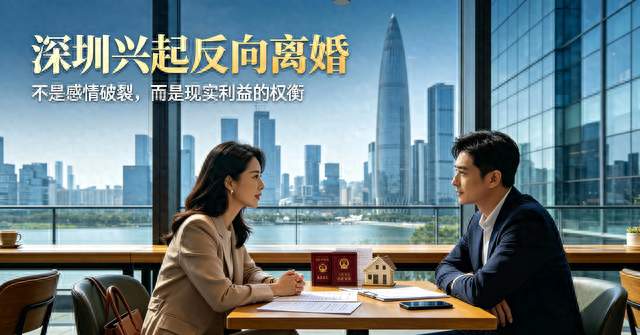 深圳兴起“反向离婚”：不是感情破裂，而是现实利益的权衡