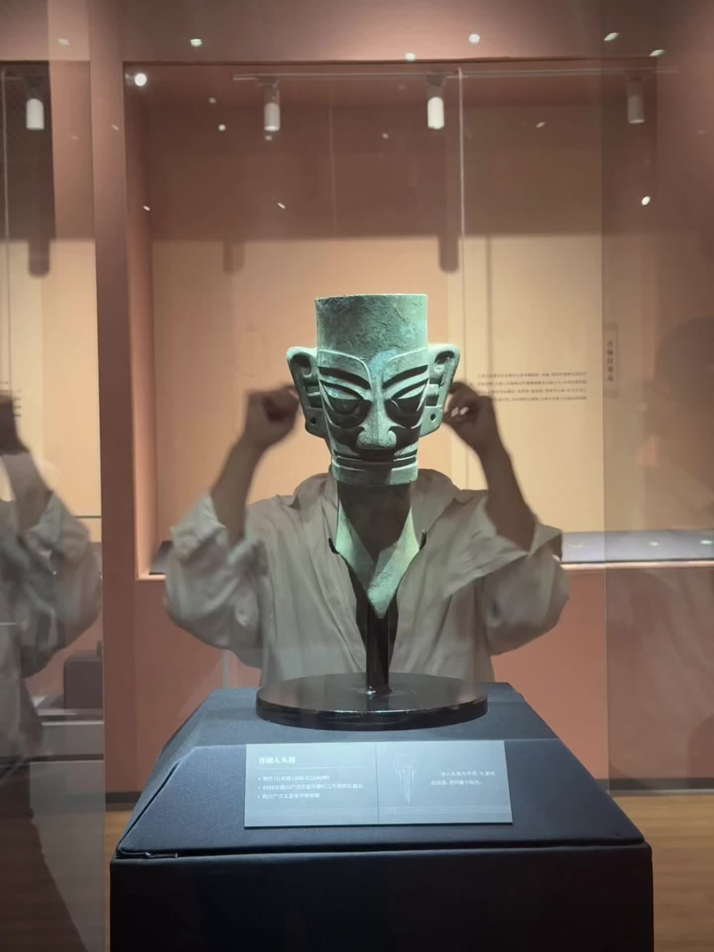 没去三星堆❗️为这几张照片 我来了趟青州 这应该是今年春天🌱 我尤为...