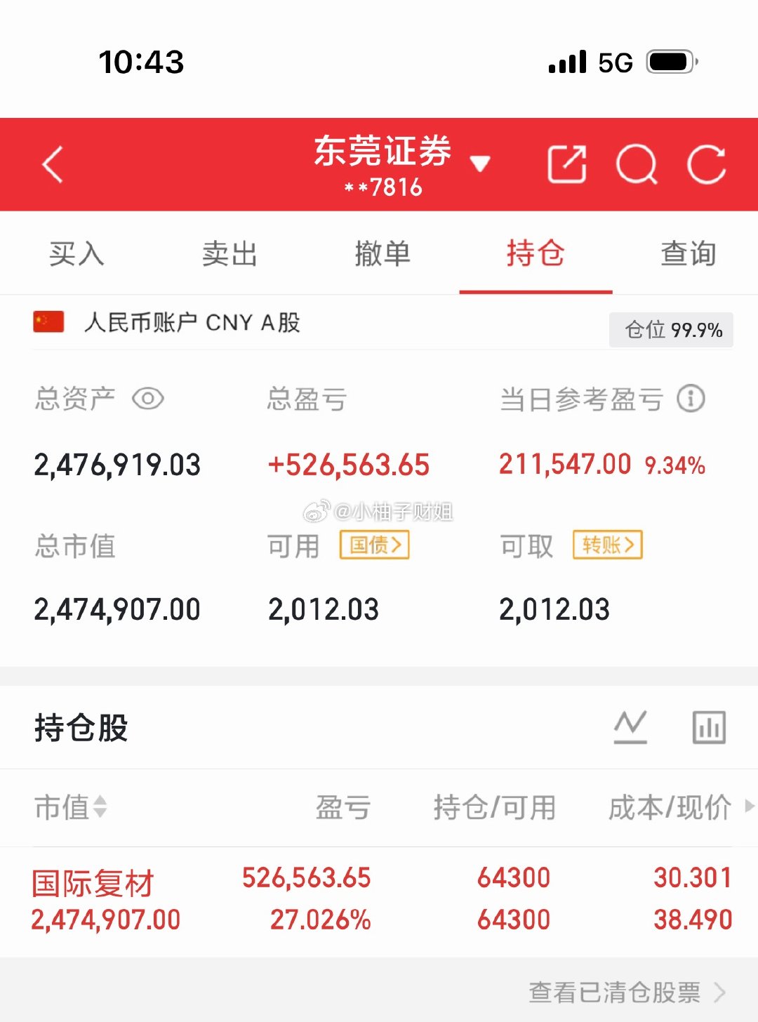 强者恒强$国际复材 sz301526$ 点赞评论“888”来一波 